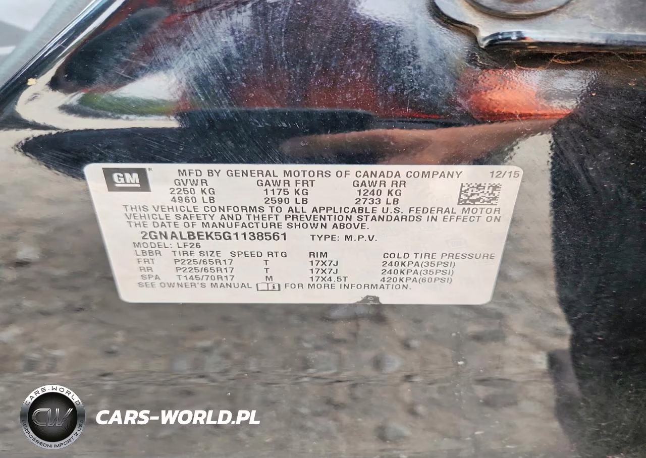 2016 Chevrolet Equinox Ls VIN:2GNALBEK5G1138561 - 14