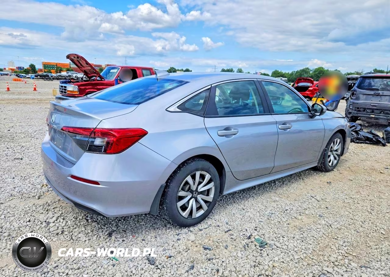 2023 Honda Civic Lx VIN:2HGFE2F25PH560068 - 3