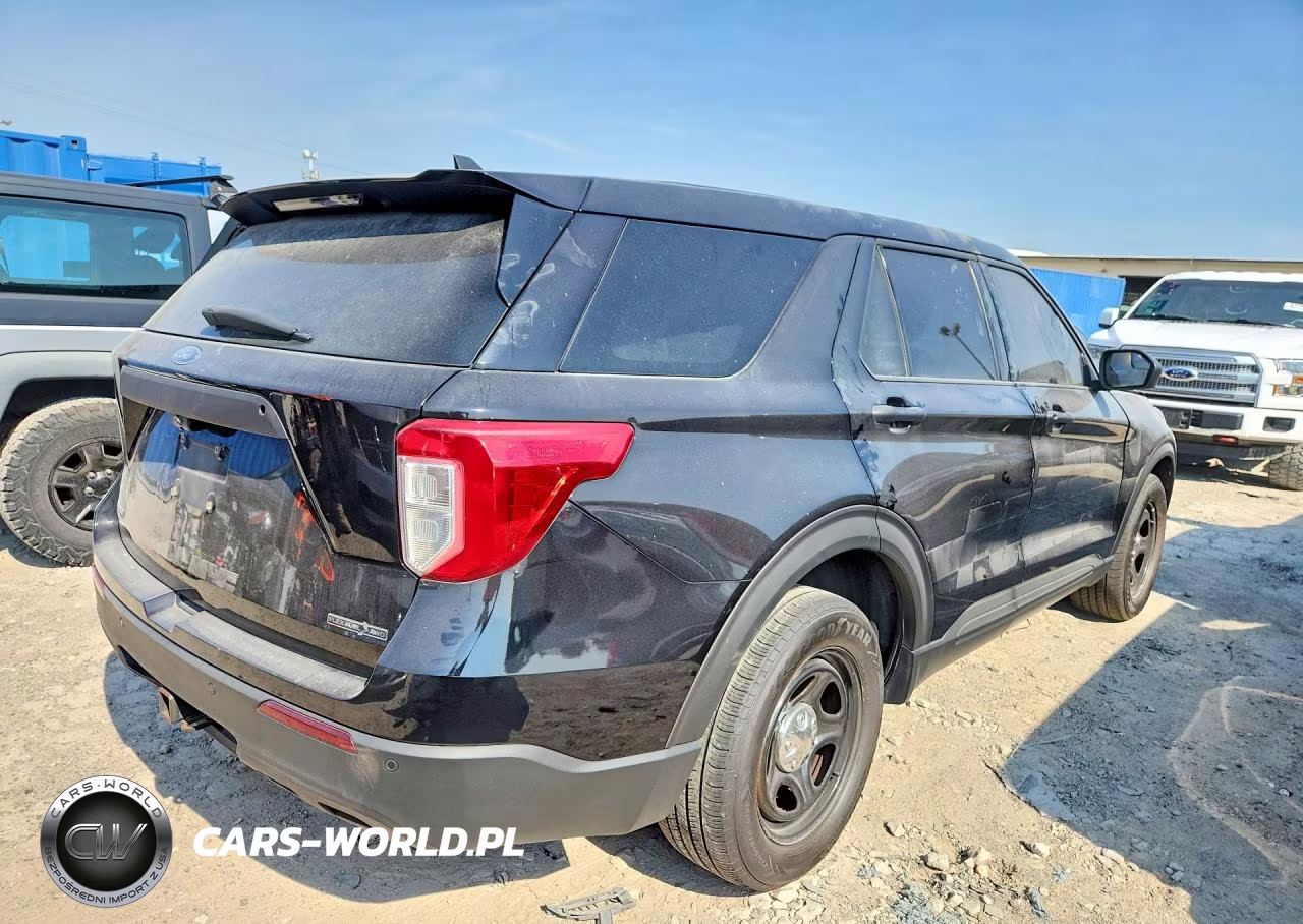 2022 Ford Explorer Police Interceptor VIN:1FM5K8ABXNGB57737 - 3