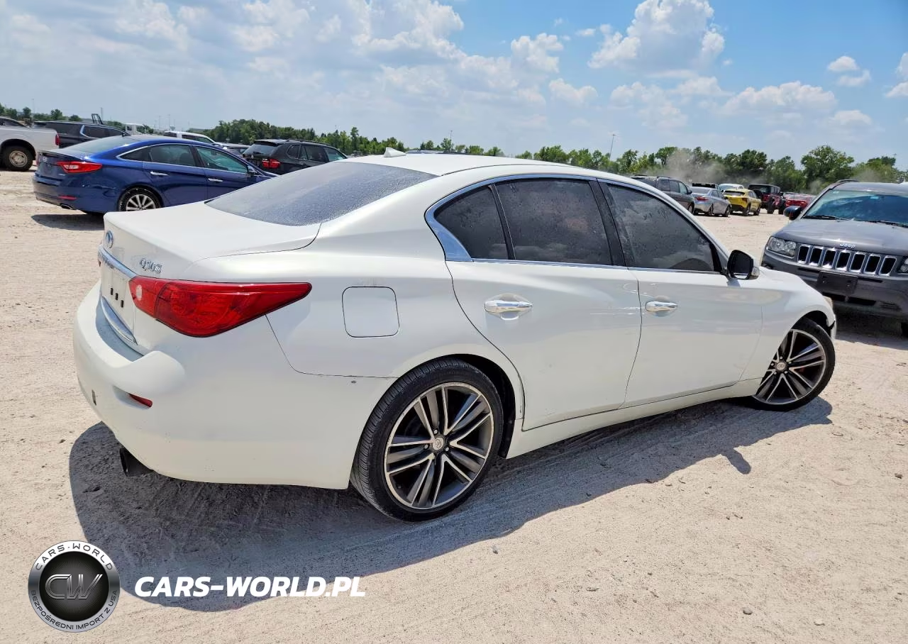 2014 Infiniti Q50 Premium VIN:JN1BV7APXEM689160 - 3