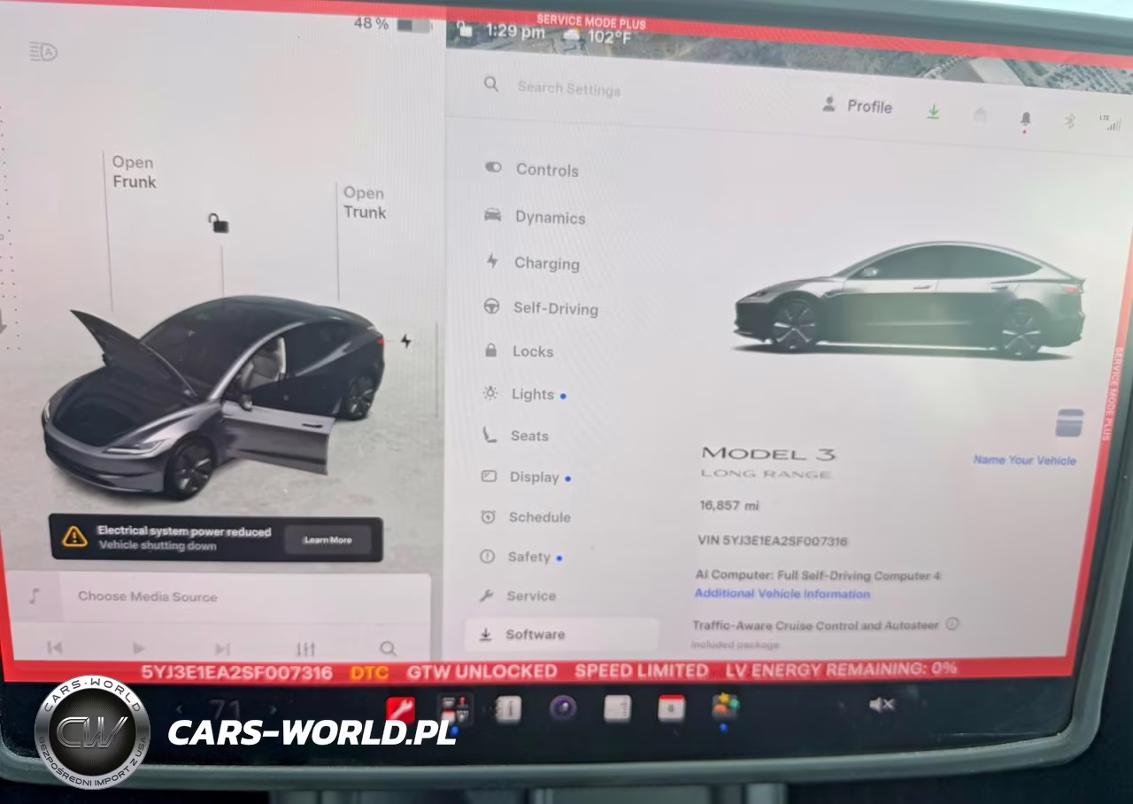 2025 Tesla Model 3 VIN:5YJ3E1EA2SF007316 - 9