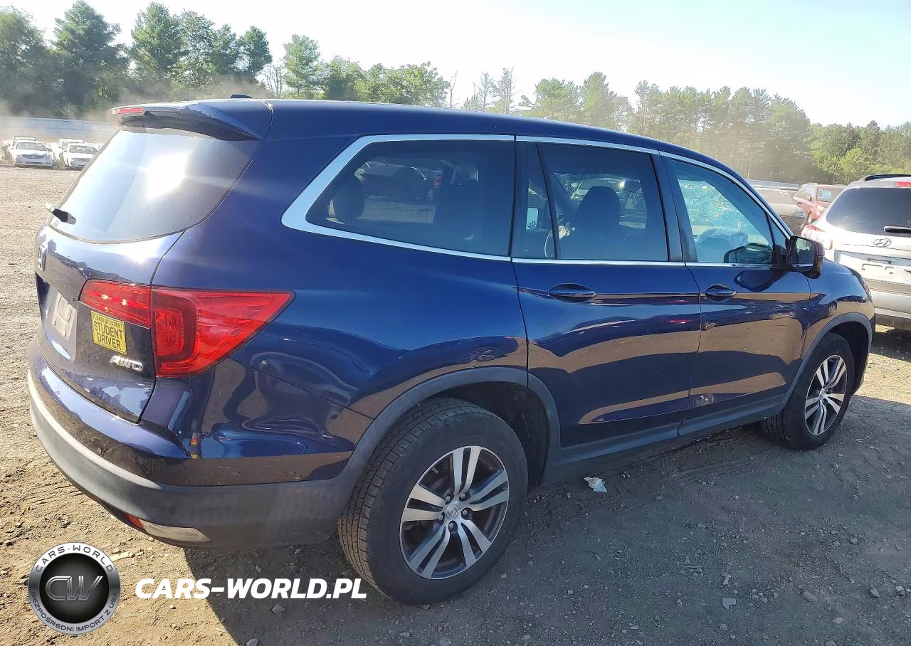 2018 Honda Pilot Ex VIN:5FNYF6H31JB051982 - 3
