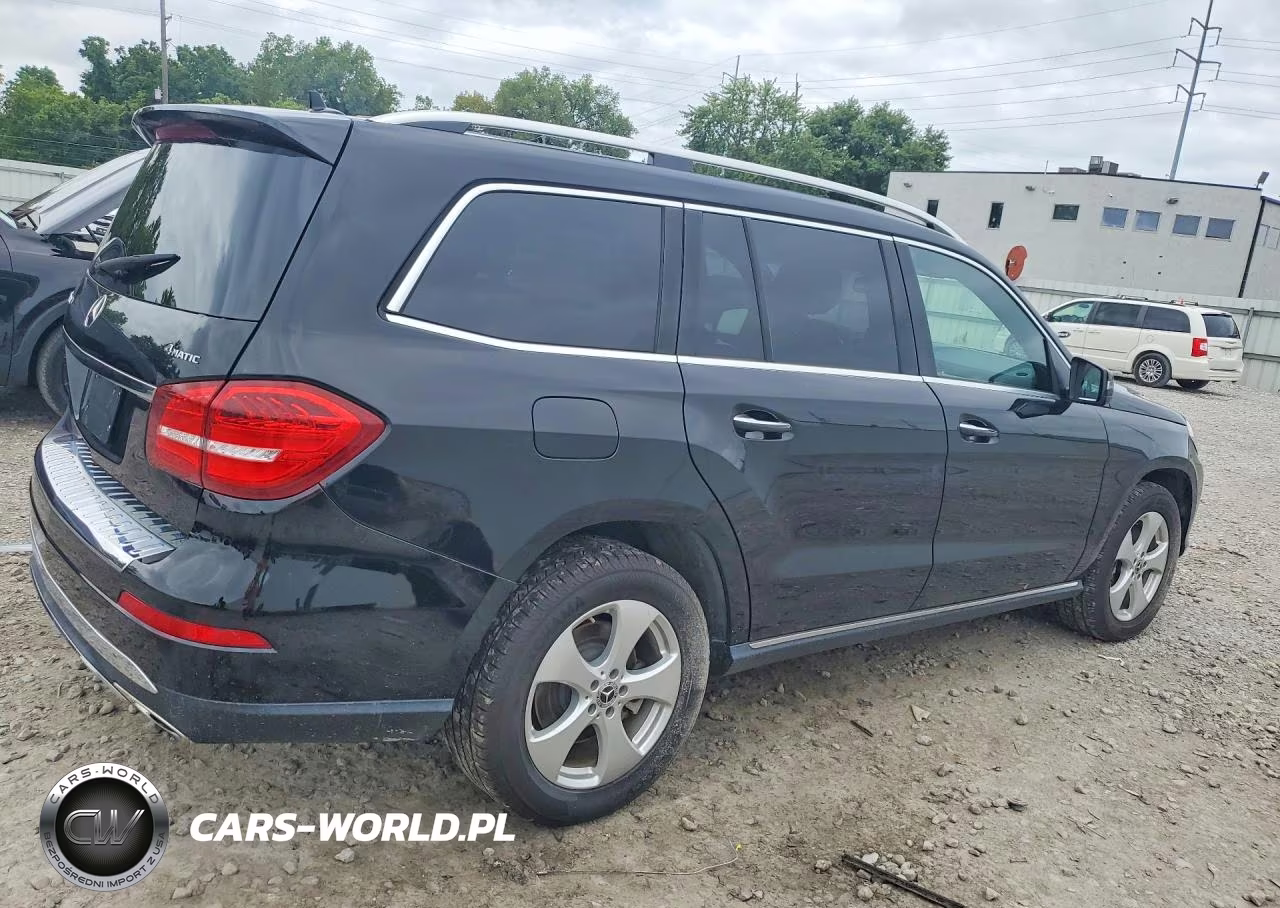 2017 Mercedes-Benz Gls 450 4Matic VIN:4JGDF6EE3HA927714 - 3