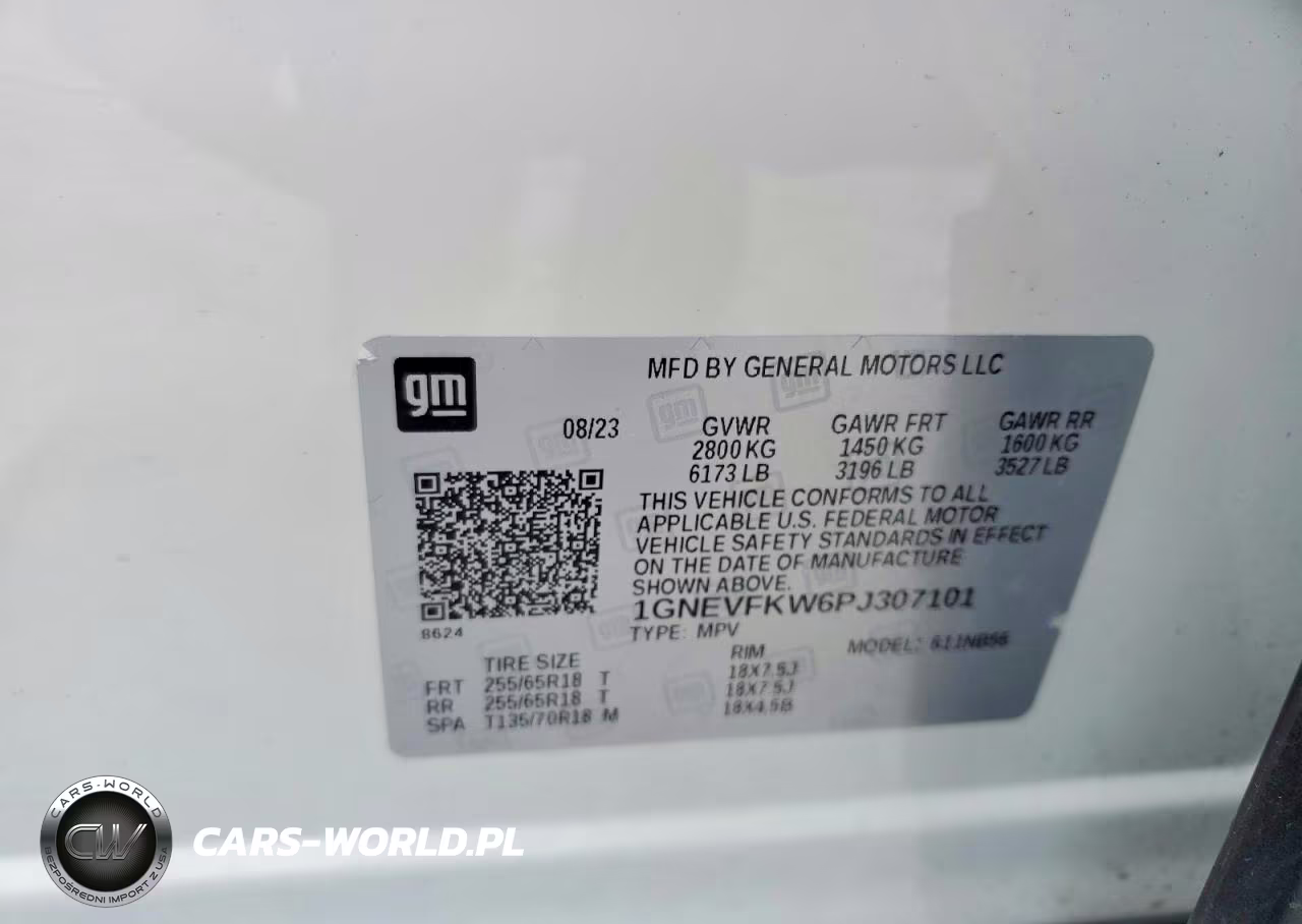2023 Chevrolet Traverse Ls VIN:1GNEVFKW6PJ307101 - 13