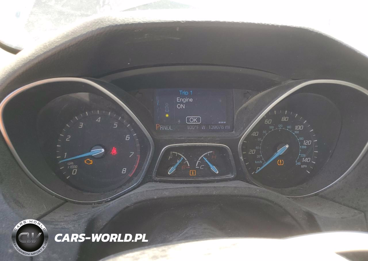 2013 Ford Focus Se VIN:1FADP3F22DL264953 - 9