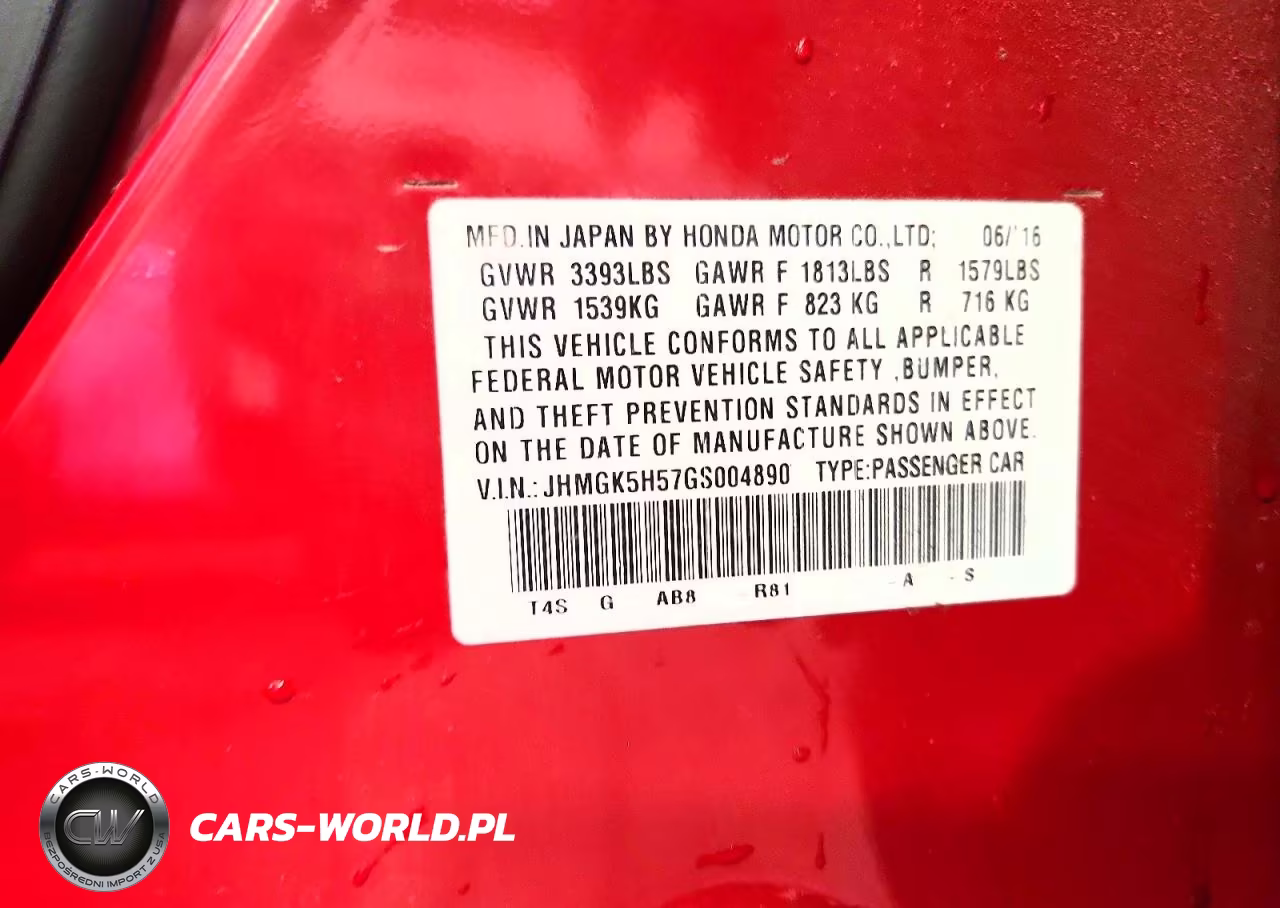 2016 Honda Fit Lx VIN:JHMGK5H57GS004890 - 12