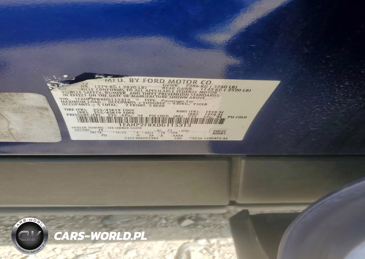 2013 Ford Taurus Limited VIN:1FAHP2F8XDG115313 - 12