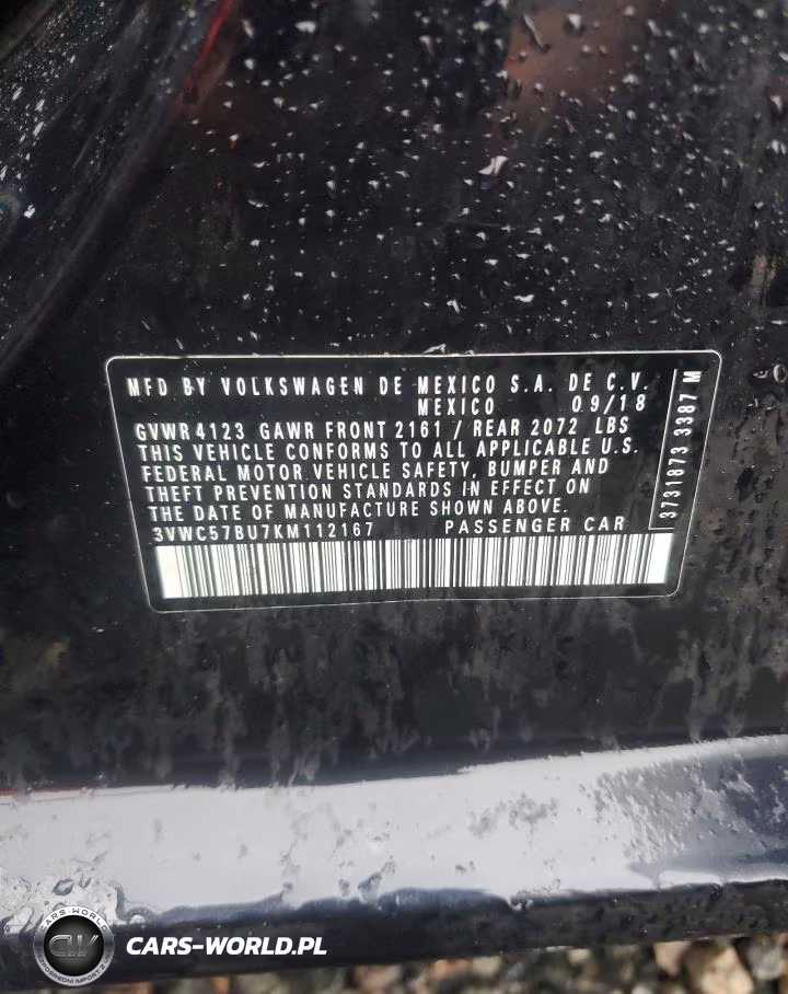 2019 Volkswagen Jetta S VIN:3VWC57BU7KM112167 - 12