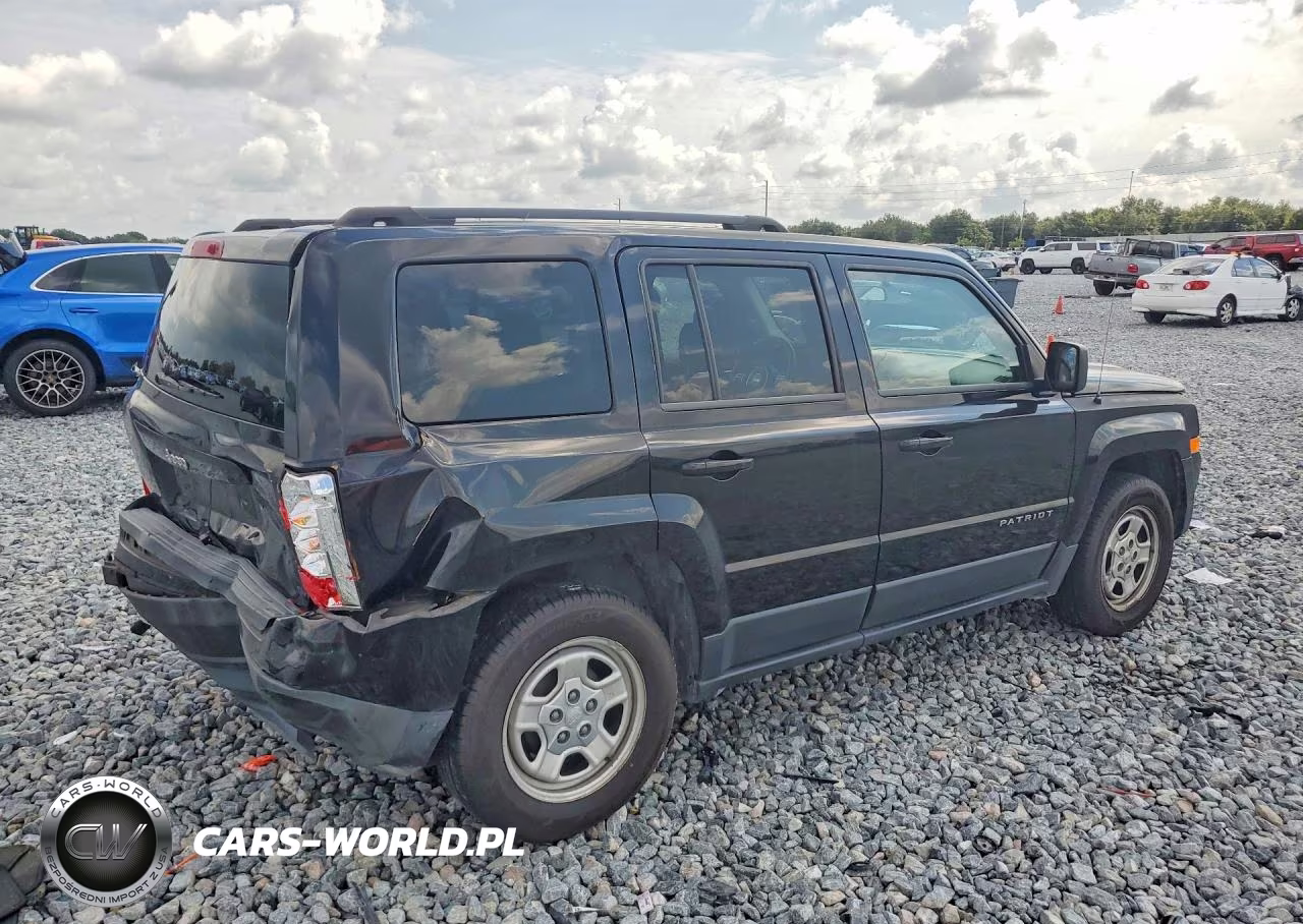 2015 Jeep Patriot Sport Fwd VIN:1C4NJPBA9FD164284 - 3