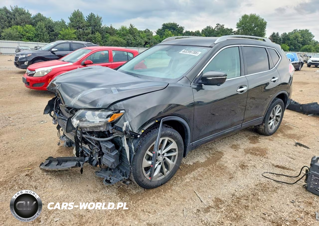 2015 Nissan Rogue Sl VIN:5N1AT2MV3FC814658 - 1