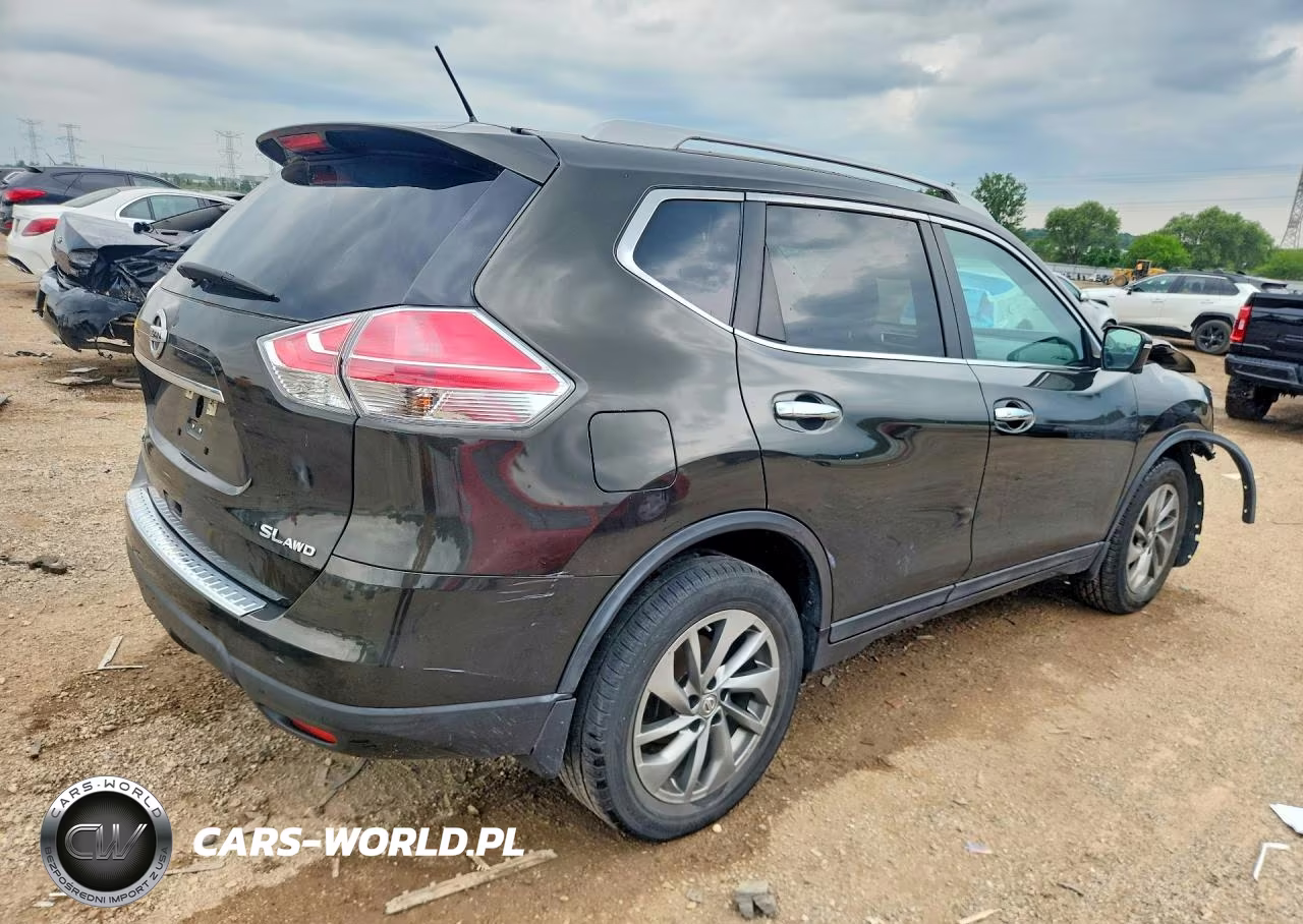 2015 Nissan Rogue Sl VIN:5N1AT2MV3FC814658 - 3