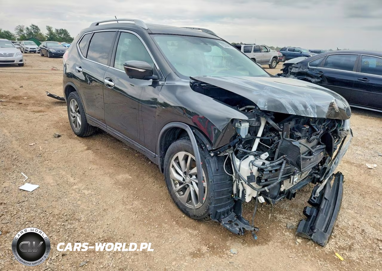 2015 Nissan Rogue Sl VIN:5N1AT2MV3FC814658 - 4