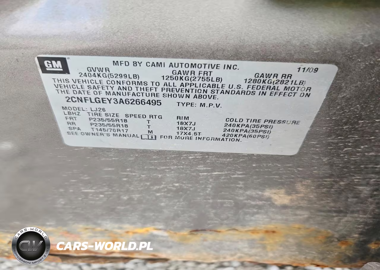 2010 Chevrolet Equinox Ltz VIN:2CNFLGEY3A6266495 - 13