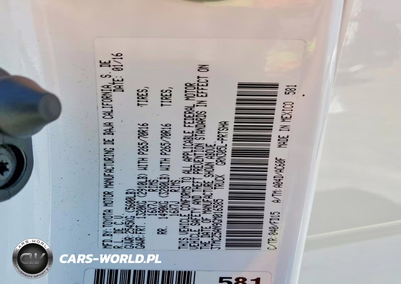 2016 Toyota Tacoma Trd Off-Road VIN:3TMCZ5AN9GM016585 - 13