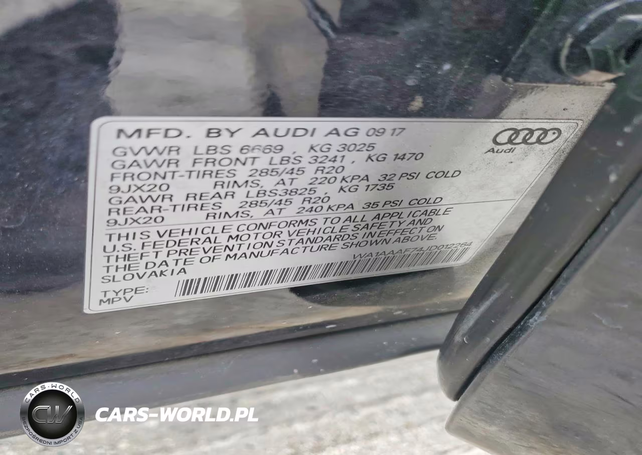 2018 Audi Q7 Premium VIN:WA1AAAF74JD012264 - 13