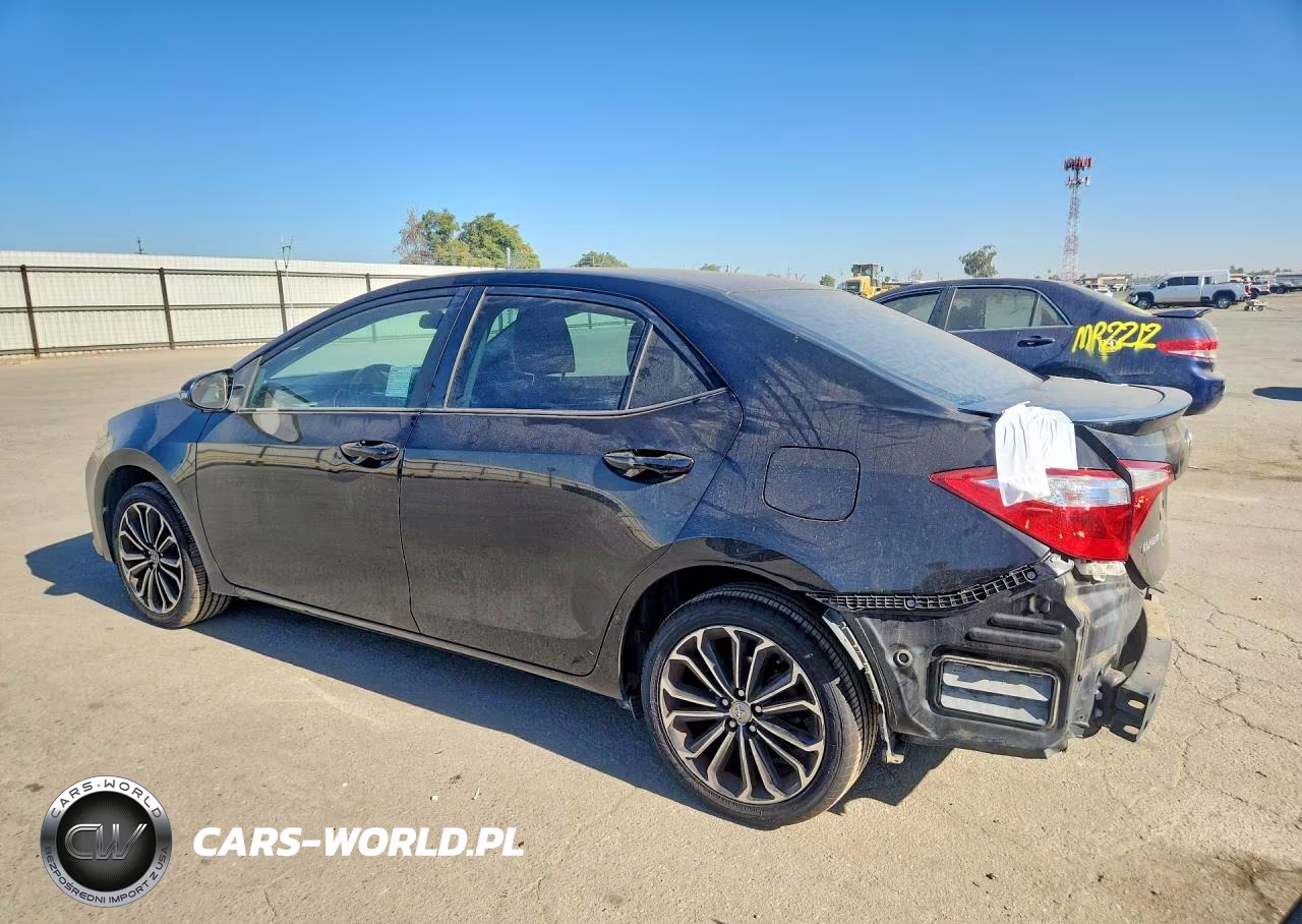 2016 Toyota Corolla S Plus VIN:5YFBURHE2GP443882 - 2