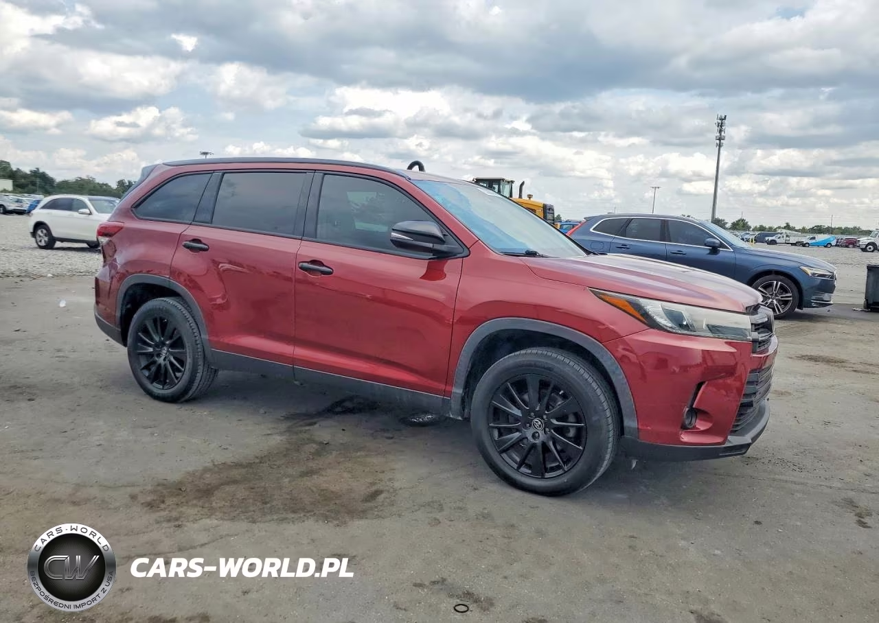 2019 Toyota Highlander Se VIN:5TDKZRFHXKS324055 - 4