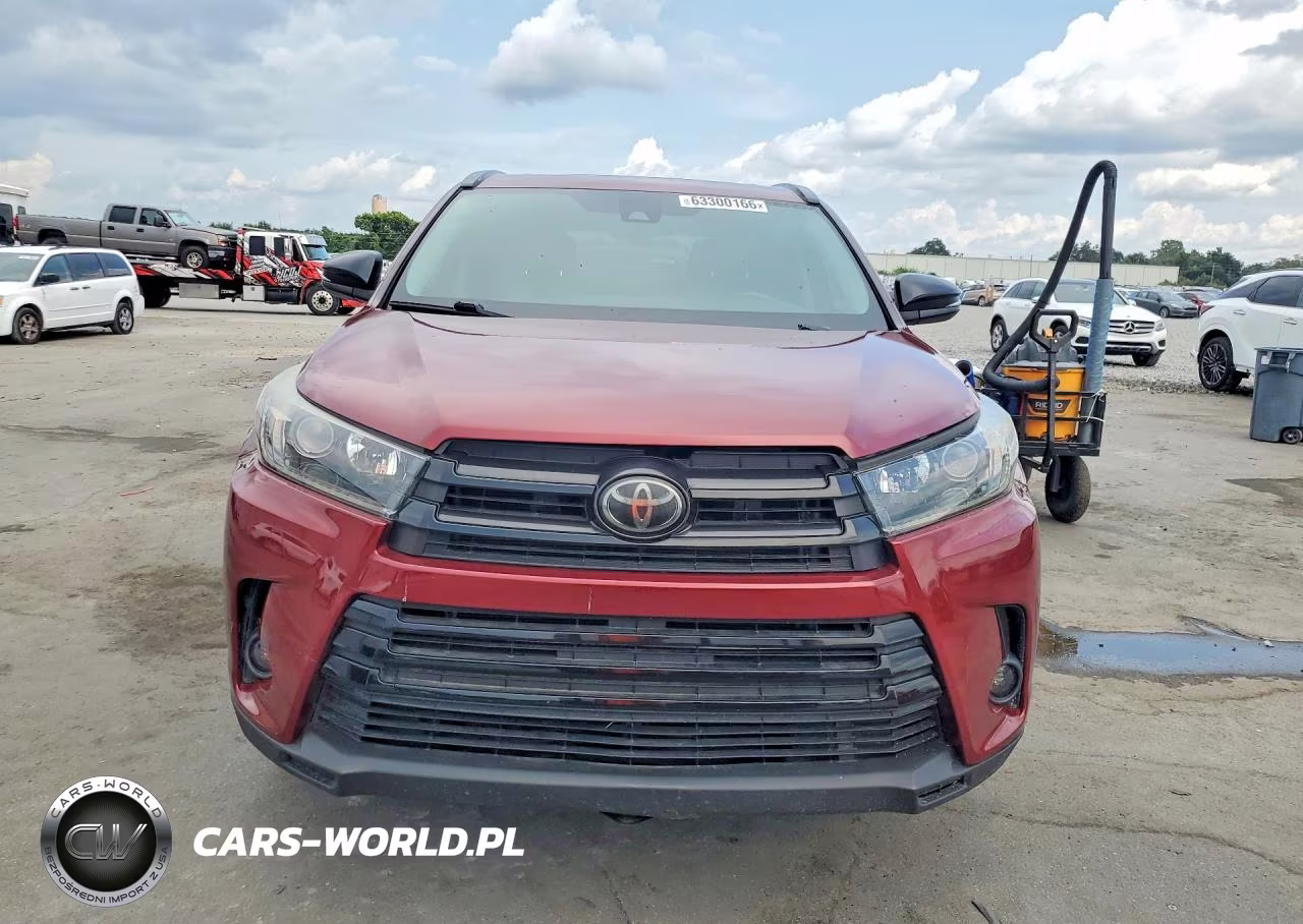 2019 Toyota Highlander Se VIN:5TDKZRFHXKS324055 - 5