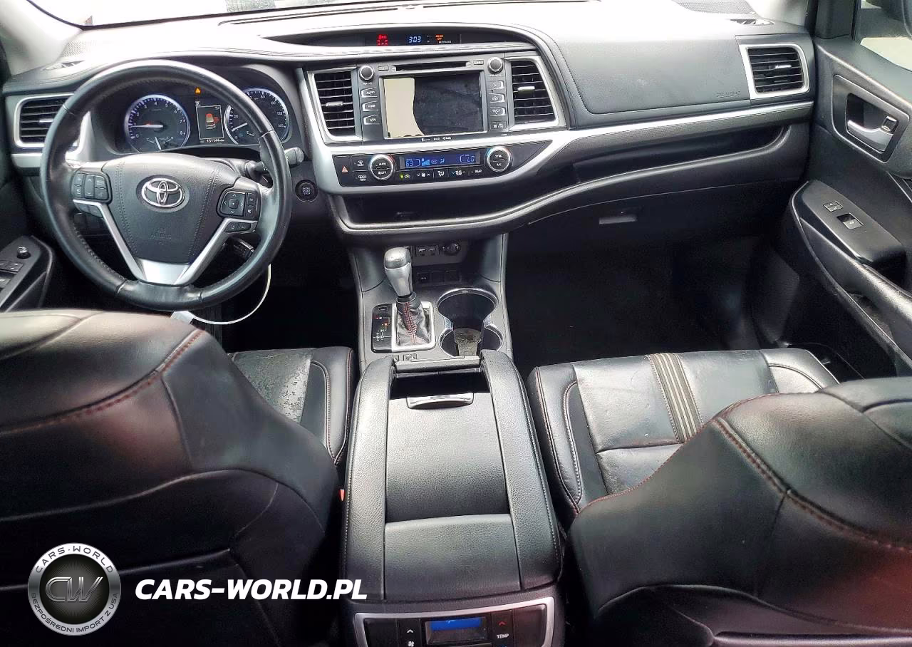 2019 Toyota Highlander Se VIN:5TDKZRFHXKS324055 - 8