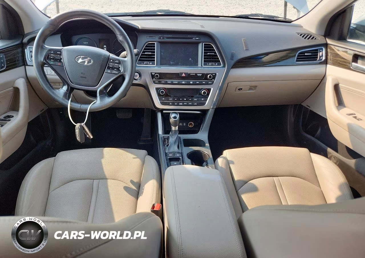 2017 Hyundai Sonata Hybrid Limited VIN:KMHE34L34HA071410 - 8