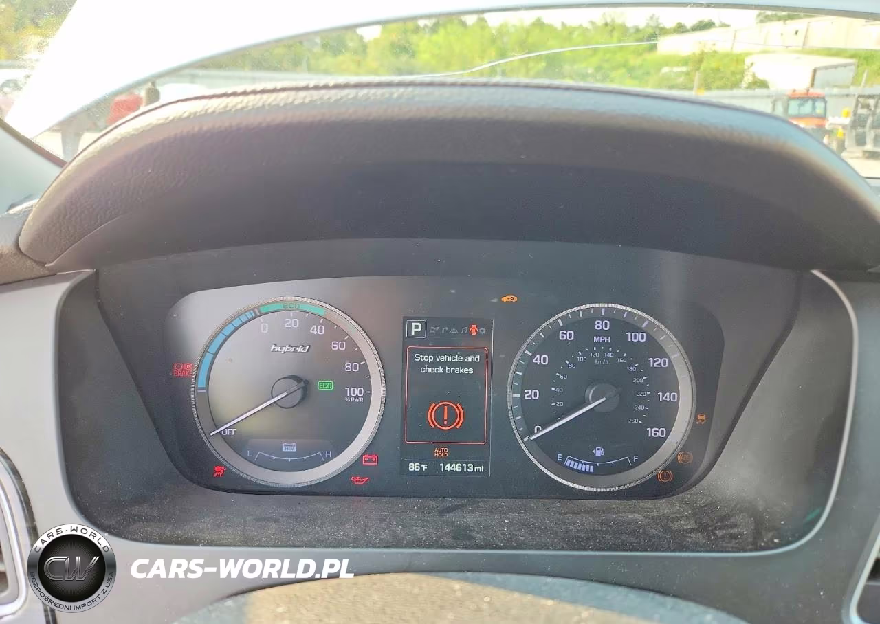 2017 Hyundai Sonata Hybrid Limited VIN:KMHE34L34HA071410 - 9