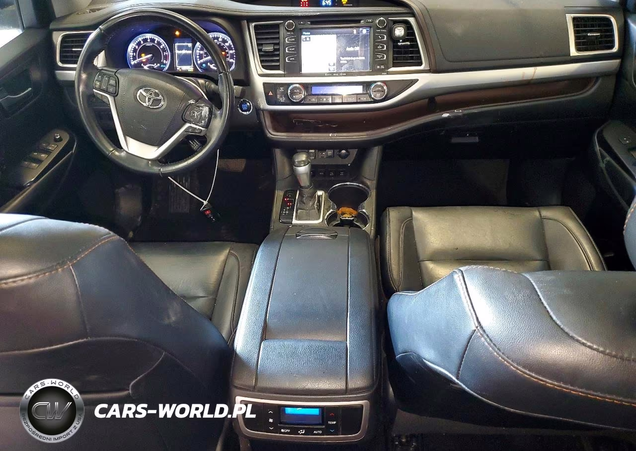2019 Toyota Highlander Xle VIN:5TDJZRFHXKS592650 - 8