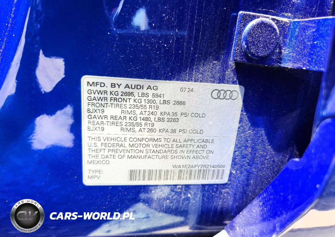 2024 Audi Q5 E Premium Plus 55 VIN:WA1E2AFY7R2140500 - 13