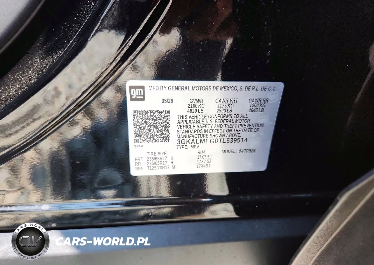 2026 GMC Terrain Elevation VIN:3GKALMEG0TL539514 - 13