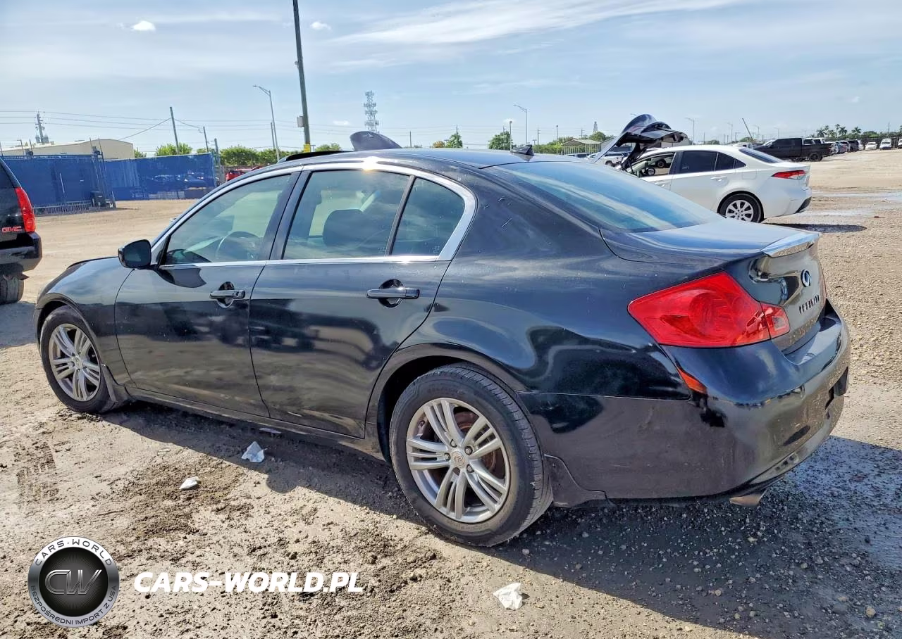 2012 Infiniti G25 Sedan Base VIN:JN1DV6AP1CM811842 - 2