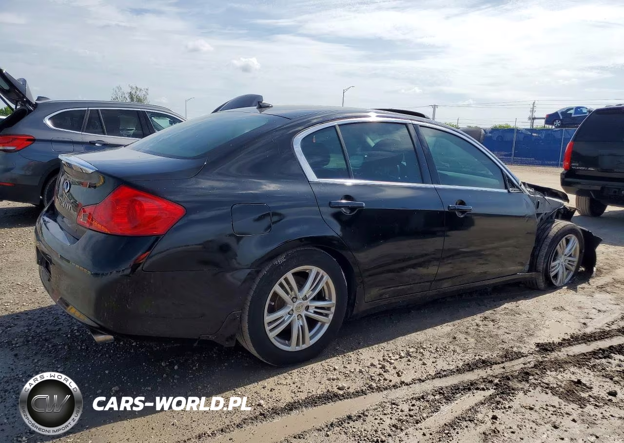 2012 Infiniti G25 Sedan Base VIN:JN1DV6AP1CM811842 - 3