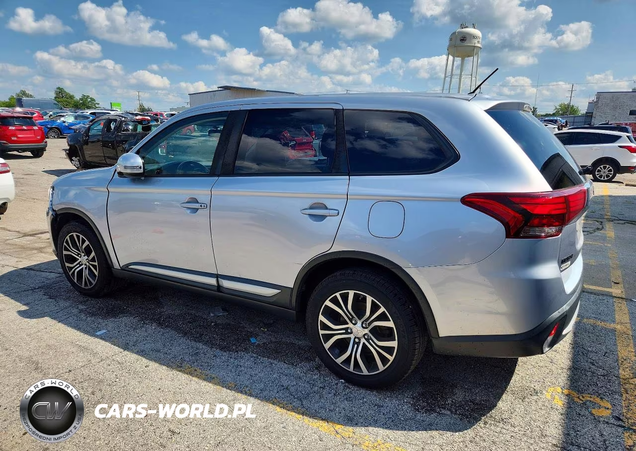2016 Mitsubishi Outlander Se VIN:JA4AZ3A39GZ033437 - 2