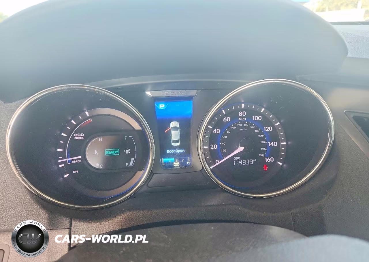 2013 Hyundai Sonata Hybrid VIN:KMHEC4A43DA082694 - 9