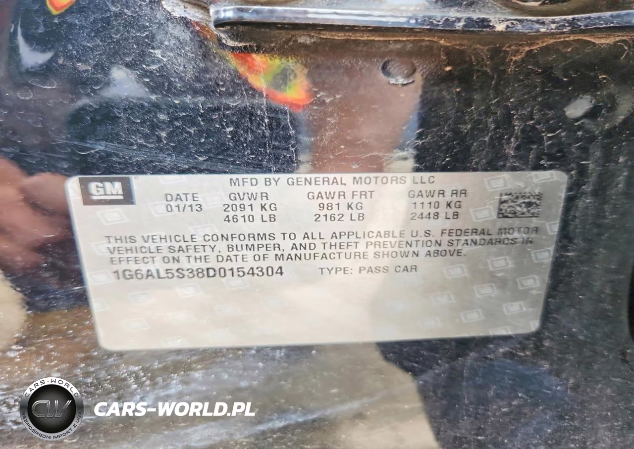 2013 Cadillac Ats Premium VIN:1G6AL5S38D0154304 - 13