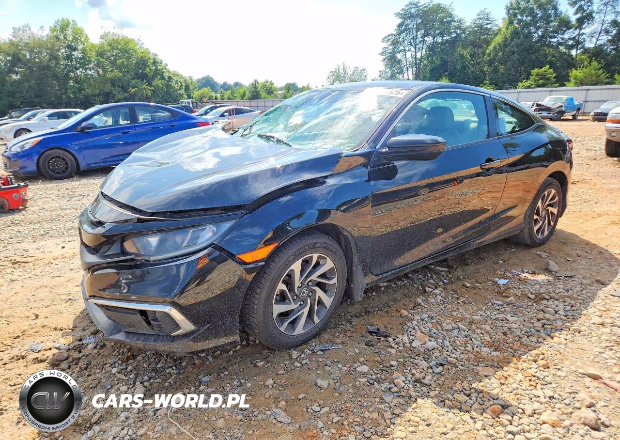2019 Honda Civic Lx VIN:2HGFC4B66KH304489 - 1