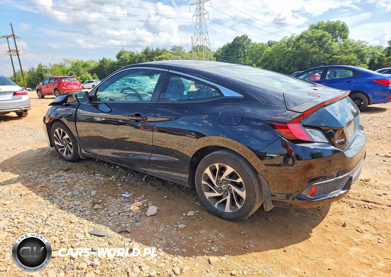 2019 Honda Civic Lx VIN:2HGFC4B66KH304489 - 2