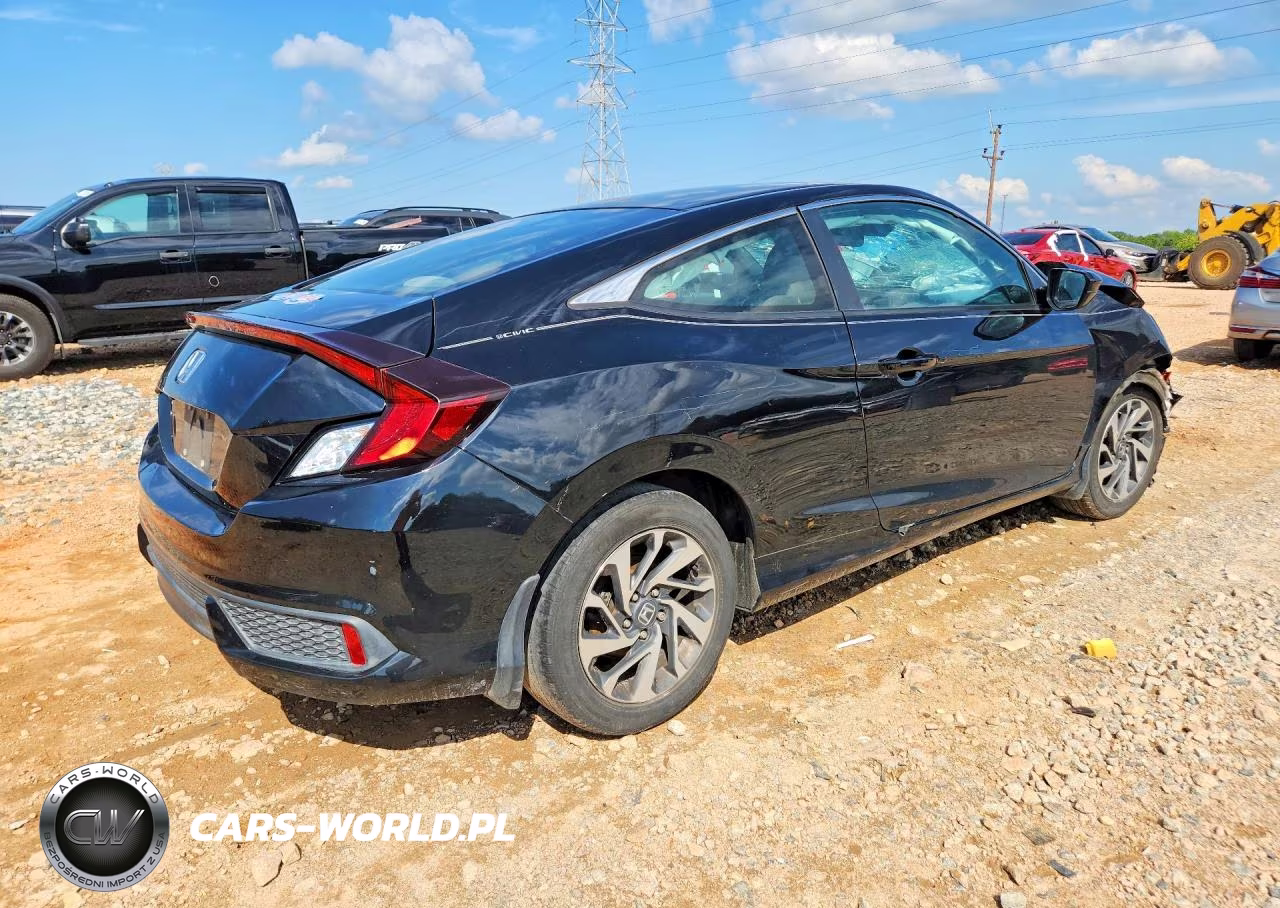 2019 Honda Civic Lx VIN:2HGFC4B66KH304489 - 3