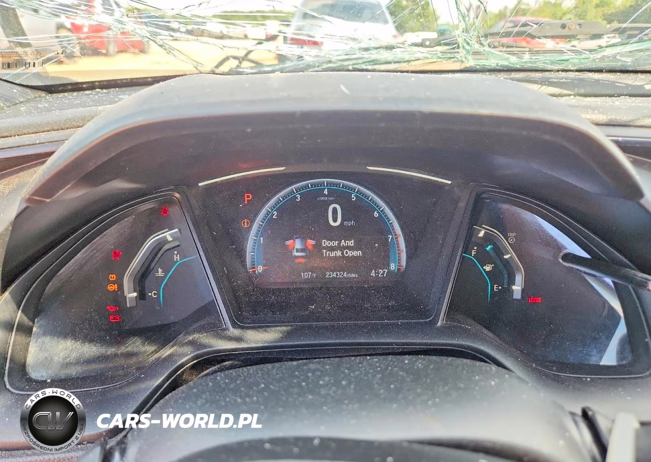 2019 Honda Civic Lx VIN:2HGFC4B66KH304489 - 9