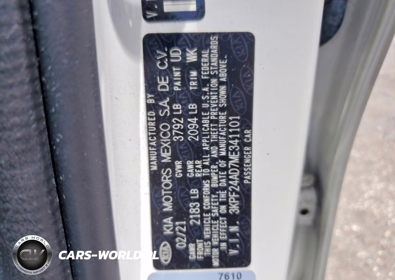 2021 Kia Forte Lxs VIN:3KPF24AD7ME341101 - 13