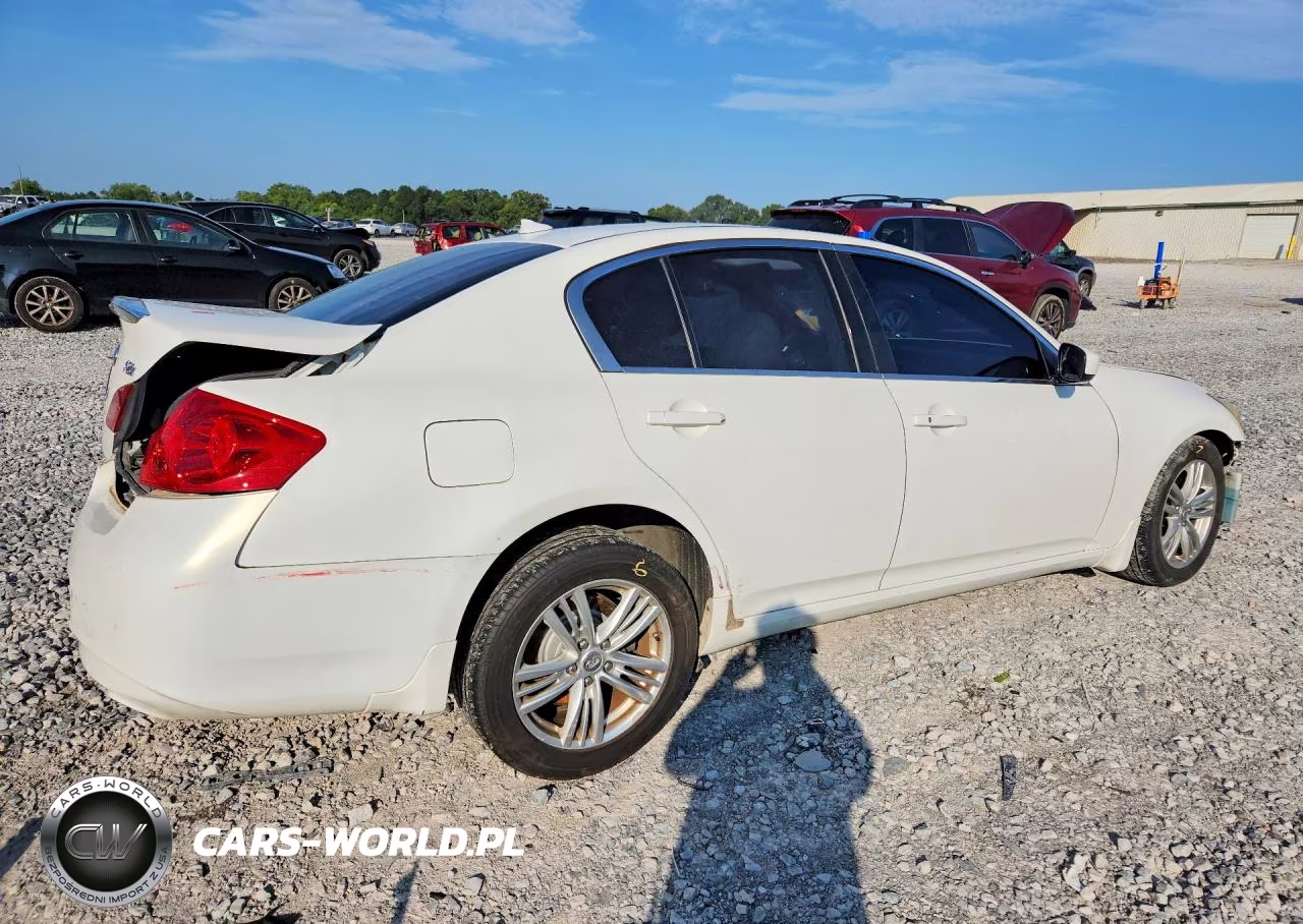 2011 Infiniti G25 Sedan X VIN:JN1DV6ARXBM654005 - 3