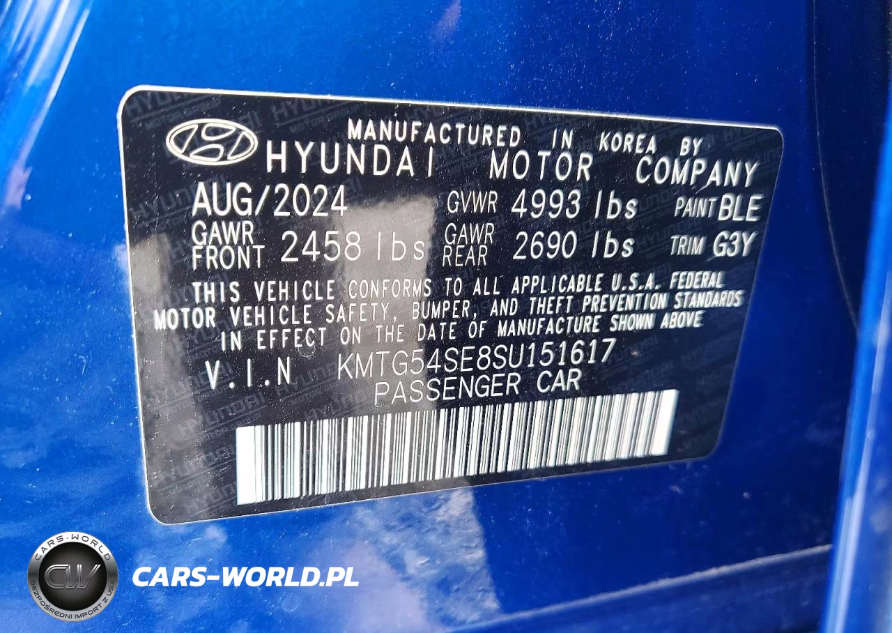 2025 Genesis G70 3.3T Sport Advanced VIN:KMTG54SE8SU151617 - 12