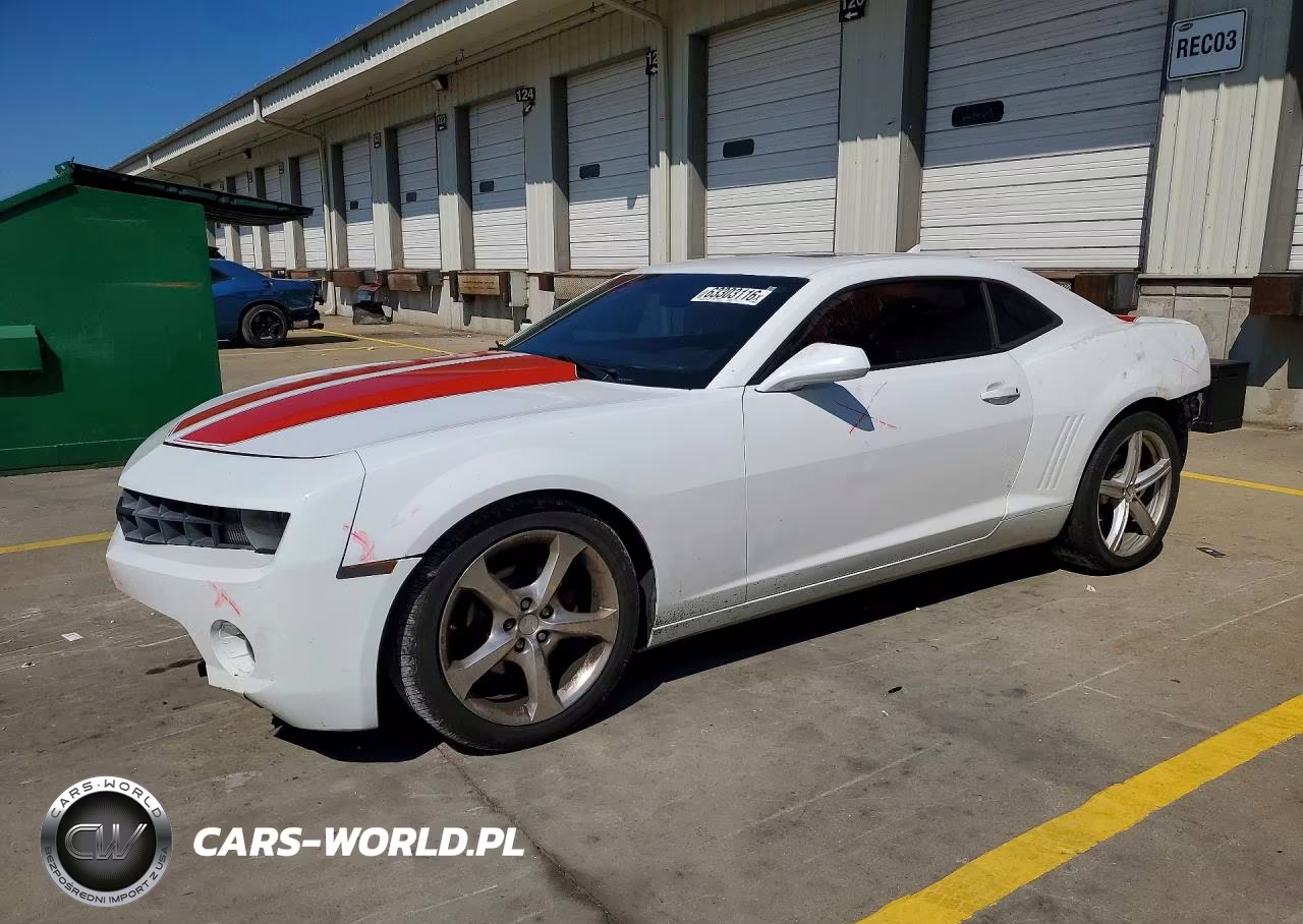 2013 Chevrolet Camaro Lt VIN:2G1FC1E31D9110165 - 1