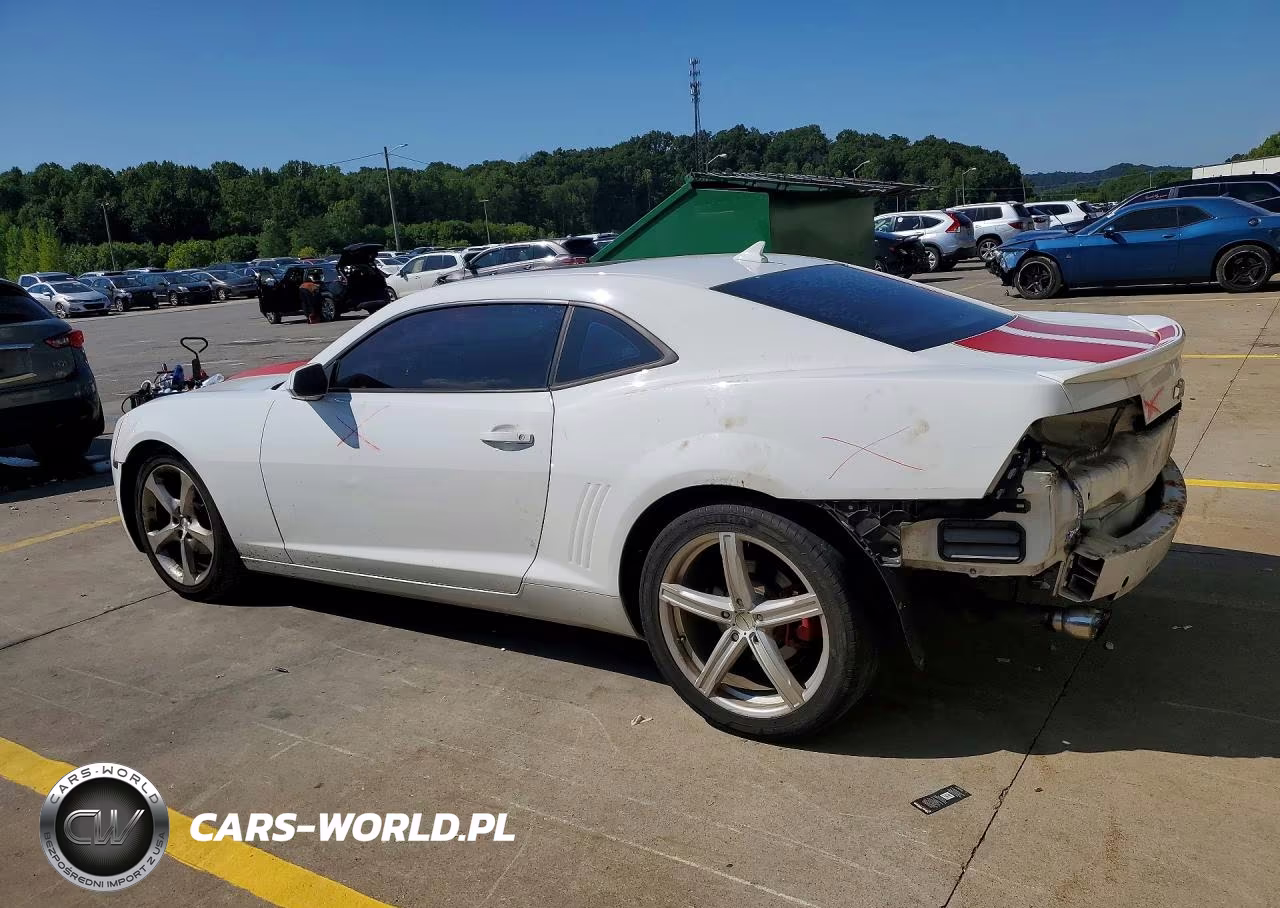 2013 Chevrolet Camaro Lt VIN:2G1FC1E31D9110165 - 2