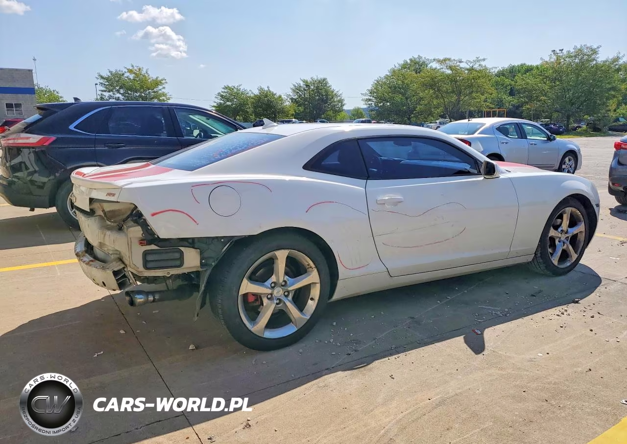 2013 Chevrolet Camaro Lt VIN:2G1FC1E31D9110165 - 3