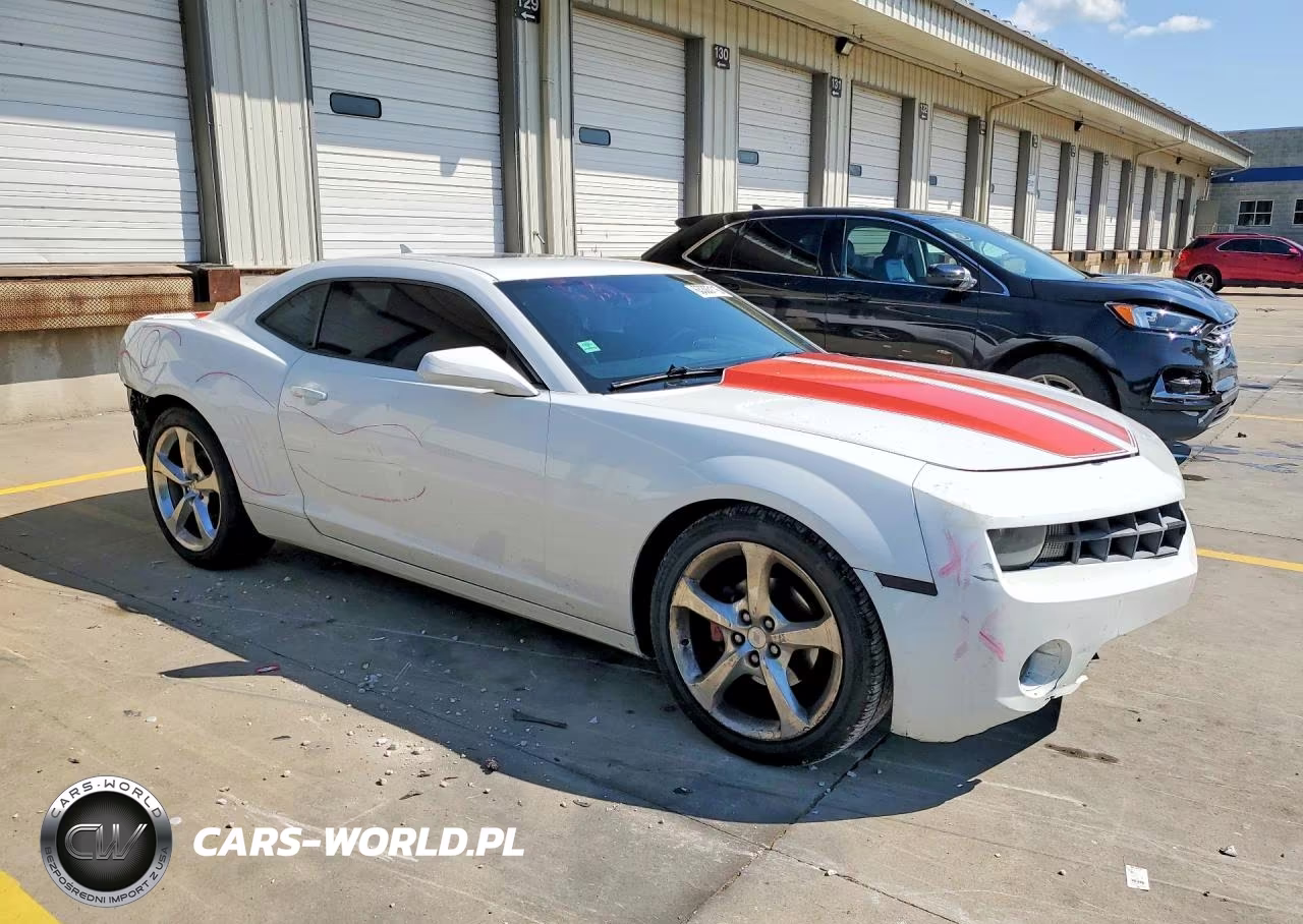 2013 Chevrolet Camaro Lt VIN:2G1FC1E31D9110165 - 4