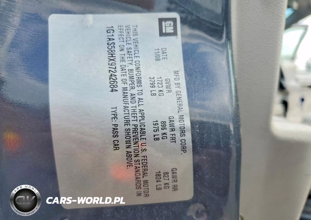 2009 Chevrolet Cobalt Ls VIN:1G1AS58HX97242684 - 12