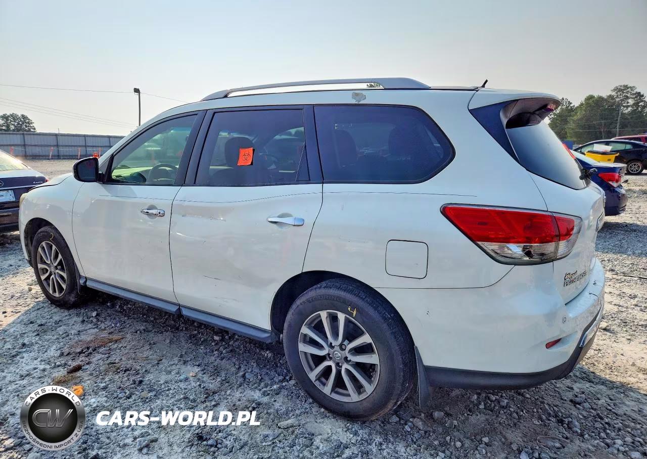 2014 Nissan Pathfinder Sv VIN:5N1AR2MN2EC705654 - 2