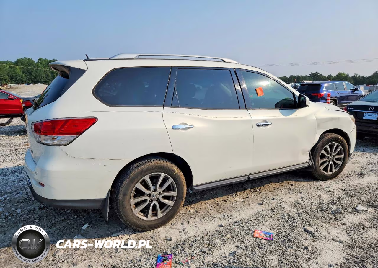 2014 Nissan Pathfinder Sv VIN:5N1AR2MN2EC705654 - 3