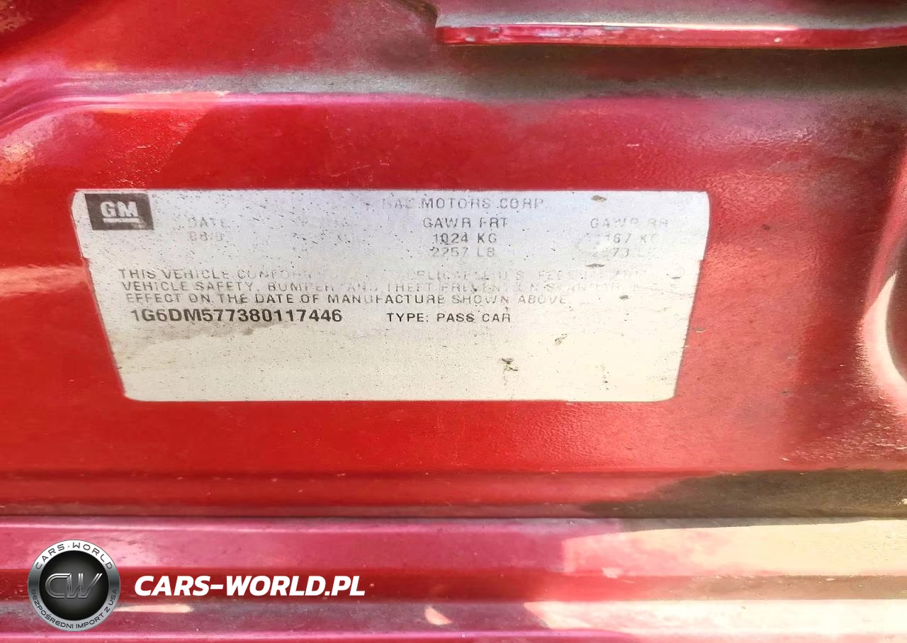 2008 Cadillac Cts VIN:1G6DM577380117446 - 12