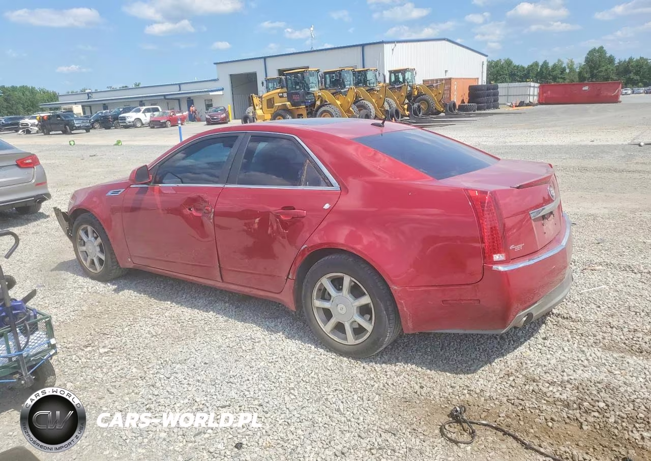 2008 Cadillac Cts VIN:1G6DM577380117446 - 2