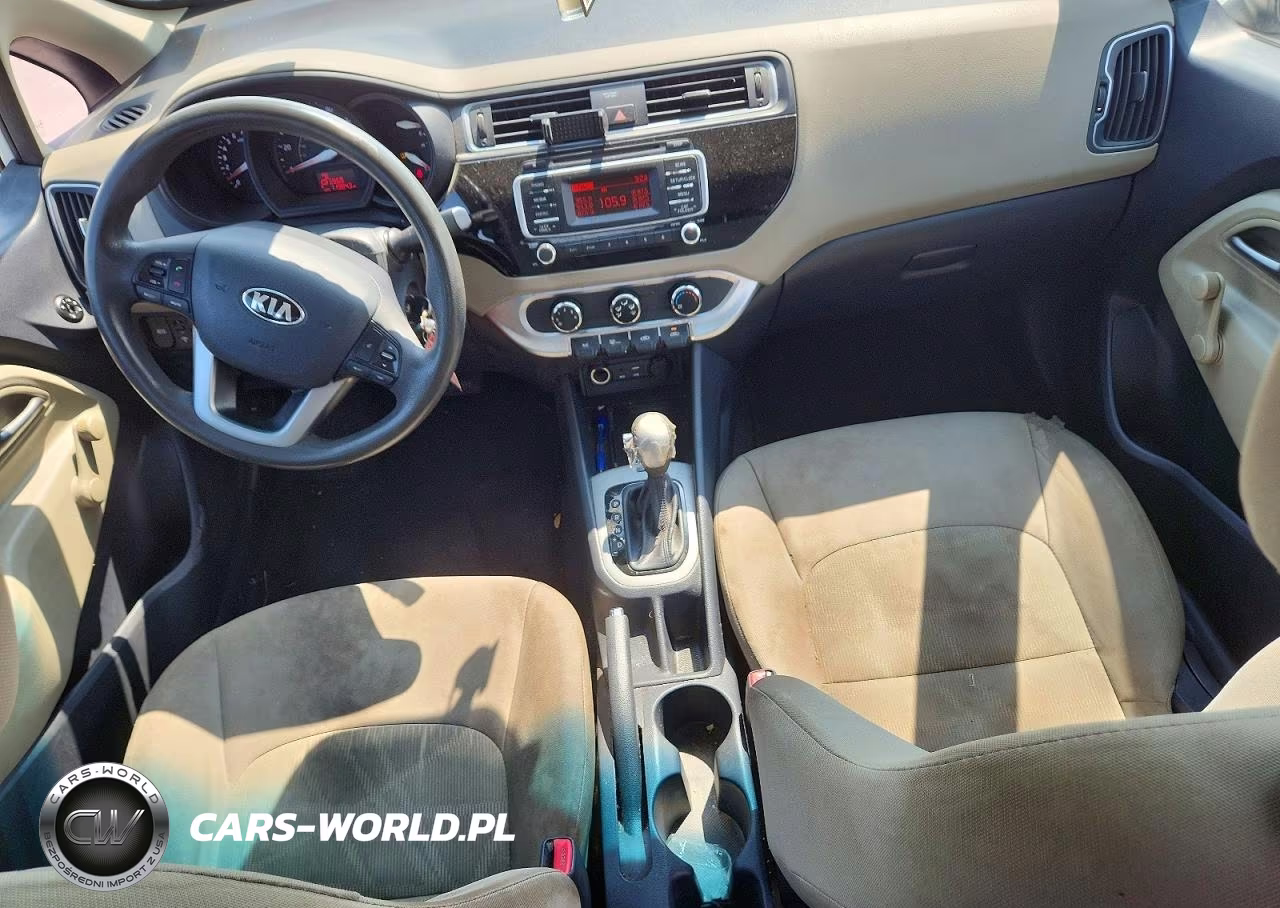 2016 Kia Rio Lx VIN:KNADM4A31G6608989 - 8
